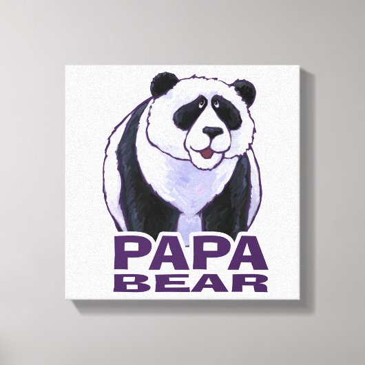 Toile Papa Panda Bear (Recto)