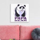 Toile Papa Panda Bear (Insitu(Salon))