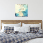 Toile PAPA VOUDREZ-VOUS JAMAIS CONNAÎTRE LE poème (Insitu(Chambre))