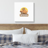 Toile PAPABARA Conception vectorielle de papa capybara r (Insitu(Chambre))