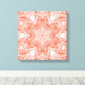 Toile Papaya Mandala (Insitu (Plancher de Bois))