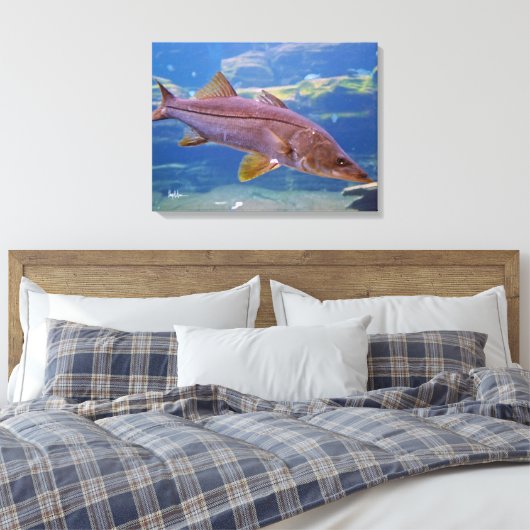 Toile Papier à poisson Snook (Insitu(Chambre))