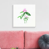 Toile Papier d'art en mode rouge (Insitu(Salon))