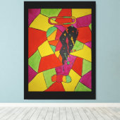 Toile Papier de la zone Coeur Pop (Insitu (Plancher de Bois))