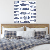 Toile Papier de poisson de l'océan côtier (Insitu(Chambre))