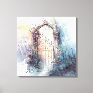Toile Papier de porte du ciel