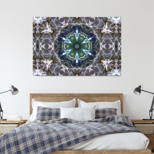 Toile Papier en Mandala Folk (Insitu(Chambre))