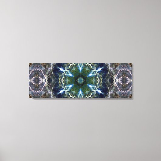 Toile Papier en Mandala Folk (Recto)