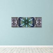 Toile Papier en Mandala Folk (Insitu (Plancher de Bois))