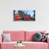 Toile Papier extensible Red London Bus (Insitu(Salon))