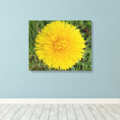 Toile Papier Fleur Jaune (Insitu (Plancher de Bois))