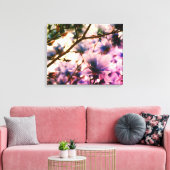 Toile Papier japonais Magnolia (Insitu(Salon))