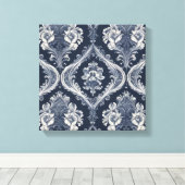 Toile papier peint aux motifs floraux (Insitu (Plancher de Bois))