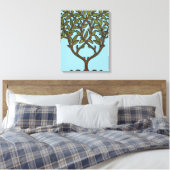 Toile Papier peint frise d'arbre de William Morris (Insitu(Chambre))