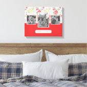 Toile Papier peint rose élégant | Photos et textes de fa (Insitu(Chambre))