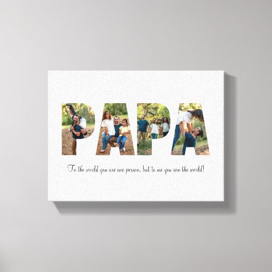 Toile Papier photo Collage (Recto)