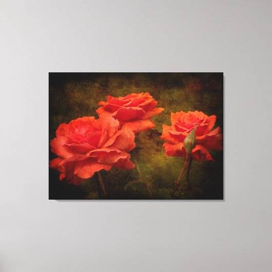 Toile Papier Rose couleur Pêche texturé Imprimer (Recto)