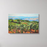Toile Papier viticole<br><div class="desc">Impression de toile avec Vineyard et peinture à l'huile par Henry David Potwin</div>