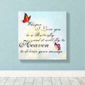 Toile Papillon (Insitu (Plancher de Bois))