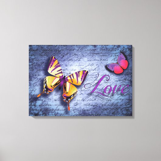 Toile Papillon (Recto)