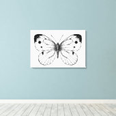 Toile Papillon à chou (Insitu (Plancher de Bois))