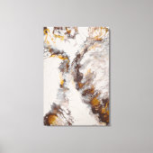 Toile Papillon - acryl abstrait (Recto)