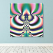 Toile Papillon arc-en-ciel (Insitu (Plancher de Bois))