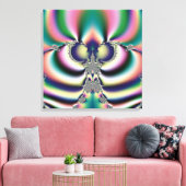 Toile Papillon Arc-en-Ciel (Insitu(Salon))