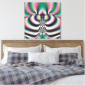 Toile Papillon Arc-en-Ciel (Insitu(Chambre))