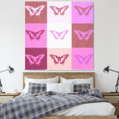 Toile Papillon Art 2 (Insitu(Chambre))