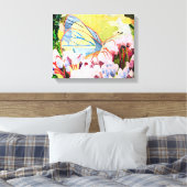 Toile Papillon collage (Insitu(Chambre))
