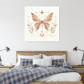 Toile Papillon | Coloré Inspiré Par La Nature (Insitu(Chambre))