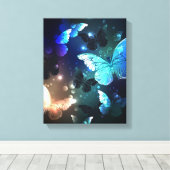 Toile Papillon de nuit (Insitu (Plancher de Bois))