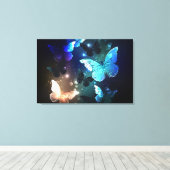 Toile Papillon de nuit (Insitu (Plancher de Bois))