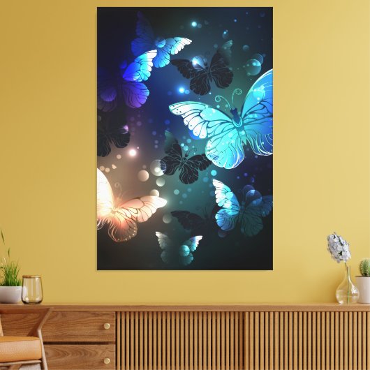 Toile Papillon de nuit (Insitu(Salon))