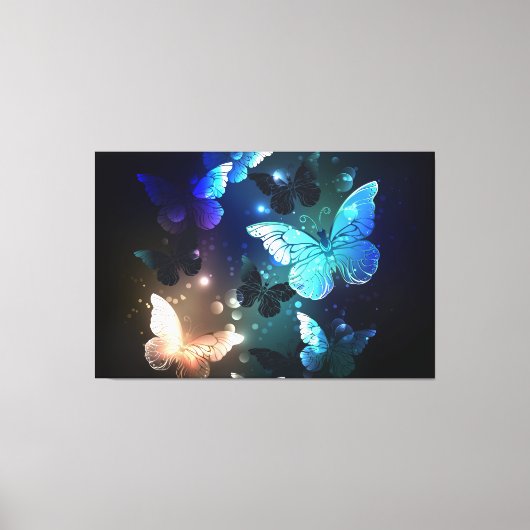 Toile Papillon de nuit voltigeant (Recto)