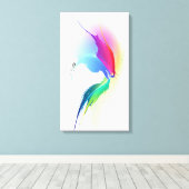 Toile Papillon de peinture Abstrait (Insitu (Plancher de Bois))