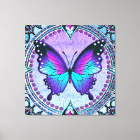 Papillon de sublimation avec Arrière - plan