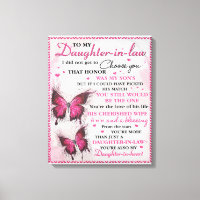 Papillon DIL Vous êtes aussi ma fille dans le coeu