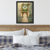 Toile Papillon Dream Frame Art Imprimer (Insitu(Chambre))