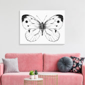Toile Papillon du chou (Insitu(Salon))