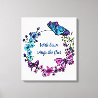Papillon et fleurs Serre et citation