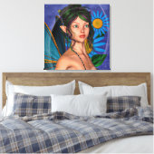 Toile Papillon Fée (Insitu(Chambre))