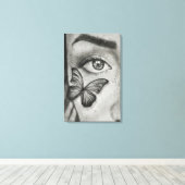 Toile Papillon Focus (Insitu (Plancher de Bois))