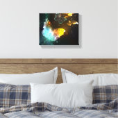 Toile Papillon lumineux et papillons de nuit (Insitu(Chambre))