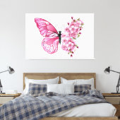 Toile ,Papillon m (Insitu(Chambre))