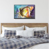 TOILE PAPILLON MAGIQUE (Insitu(Chambre))