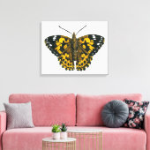 Toile Papillon peint lady (Insitu(Salon))