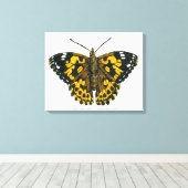 Toile Papillon peint lady (Insitu (Plancher de Bois))
