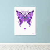 Toile Papillon pourpre 31 Carnet (Insitu (Plancher de Bois))